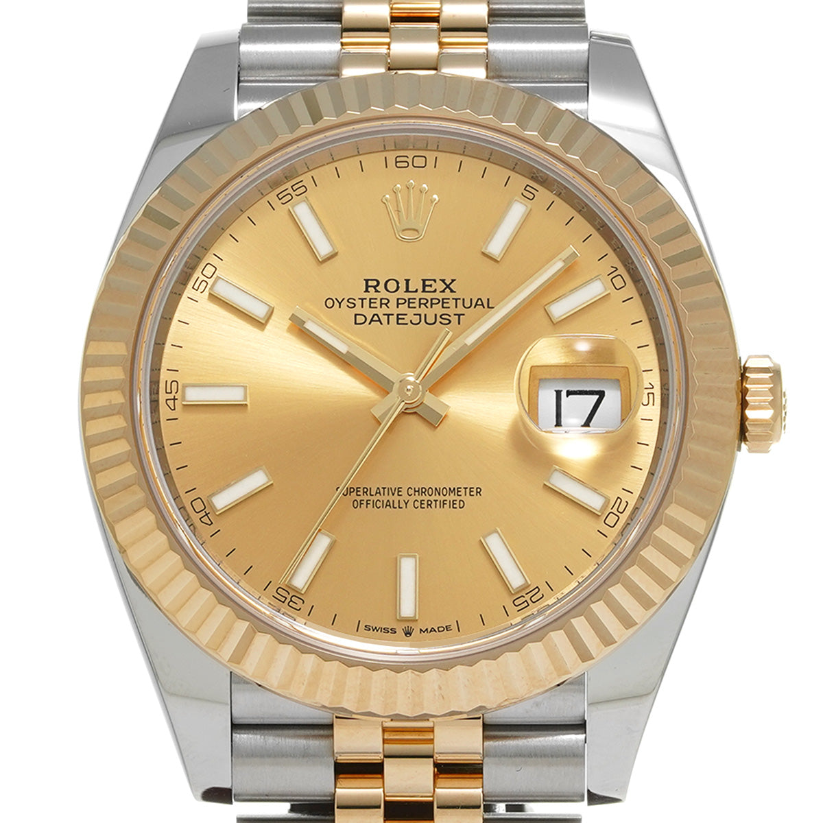 Datejust 41 126333 Random Serial Champagne ROLEX Men's [Pre-Owned].