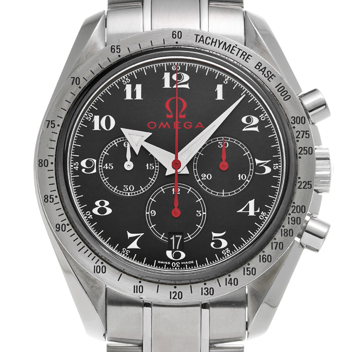 Speedmaster Broad Arrow 3558.50 Black OMEGA Men's [Pre-Owned].