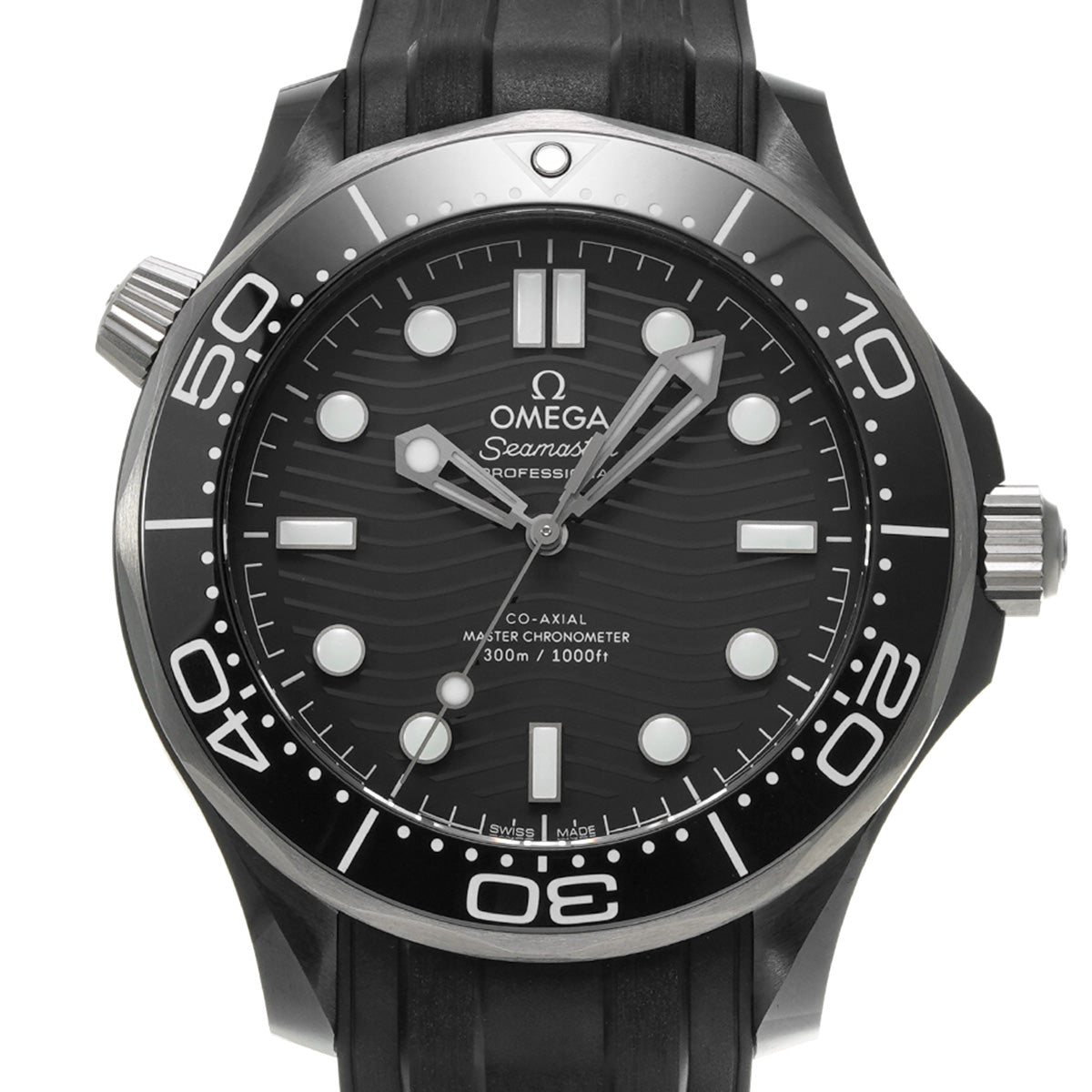 Seamaster Diver 300 Co-Axial Master Chronometer 210.92.44.20.01.001 Black OMEGA Men's [Pre-Owned].