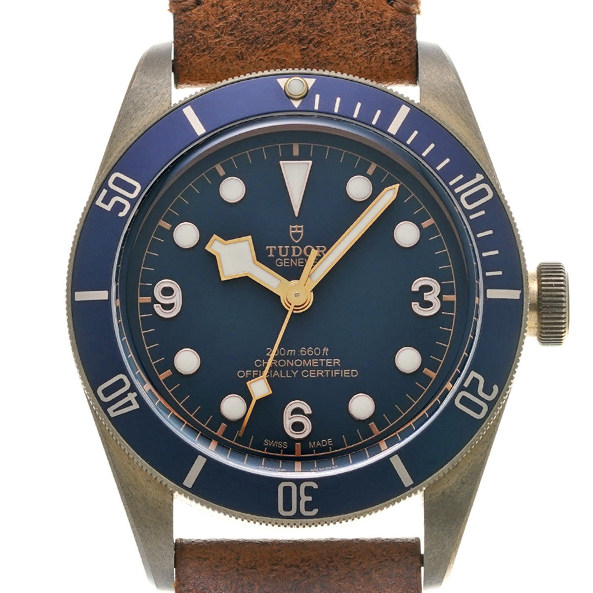 Black Bay Bronze Bucherer 130th 79250BB Blue TUDOR Men's [pre-owned].