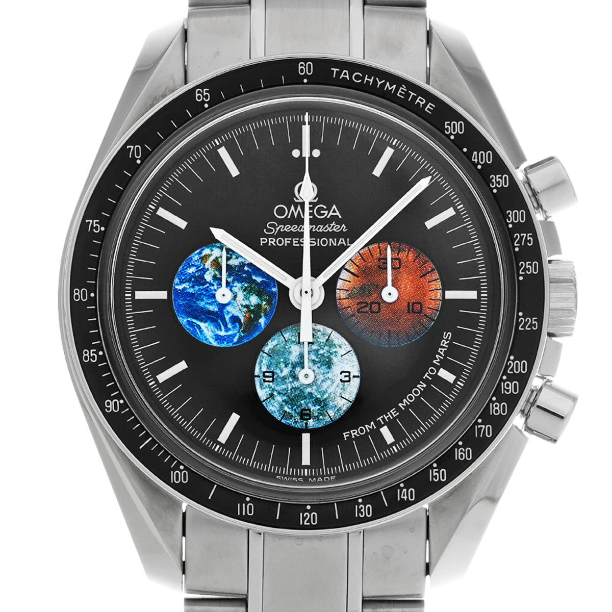 Speedmaster Professional Moon Watch From The Moon To Mars 3577.50 Black OMEGA Men's [Pre-Owned].