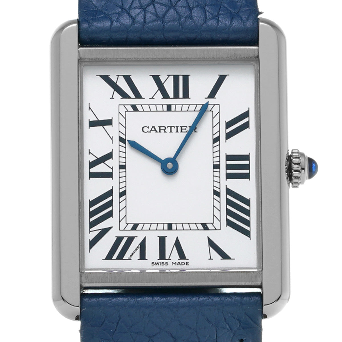 Tank Solo LM WSTA0028 Silver CARTIER Ladies [Pre-owned]