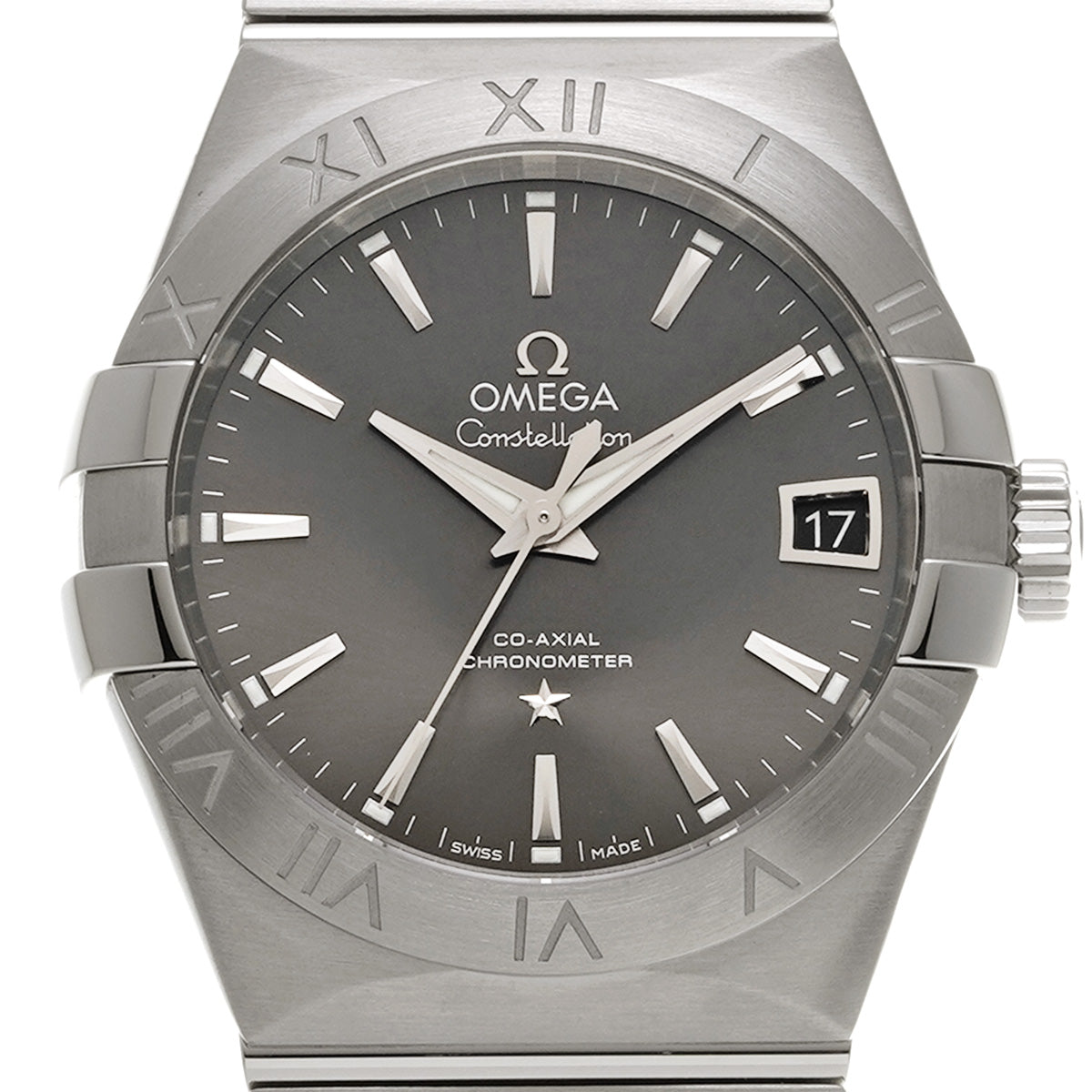Constellation Co-Axial Chronometer 123.10.38.21.06.001 Gray OMEGA Men's [New]