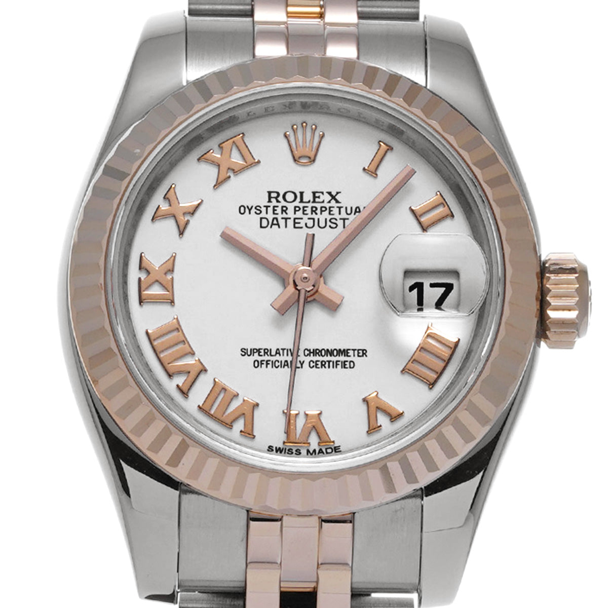 179171 Datejust Random Serial White ROLEX Ladies [Pre-owned].