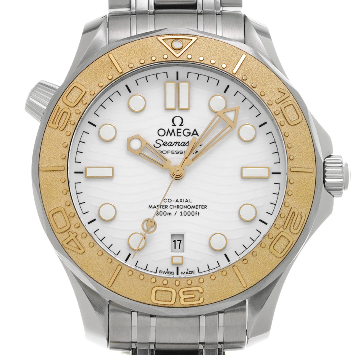 Seamaster Diver 300 Co-Axial Master Chronometer Paris 2024 522.21.42.20.04.001 White OMEGA Men's [pre-owned]