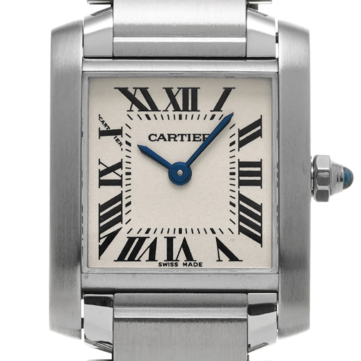 Tank Francaise SM W51008Q3 Silver CARTIER Ladies [Pre-owned]