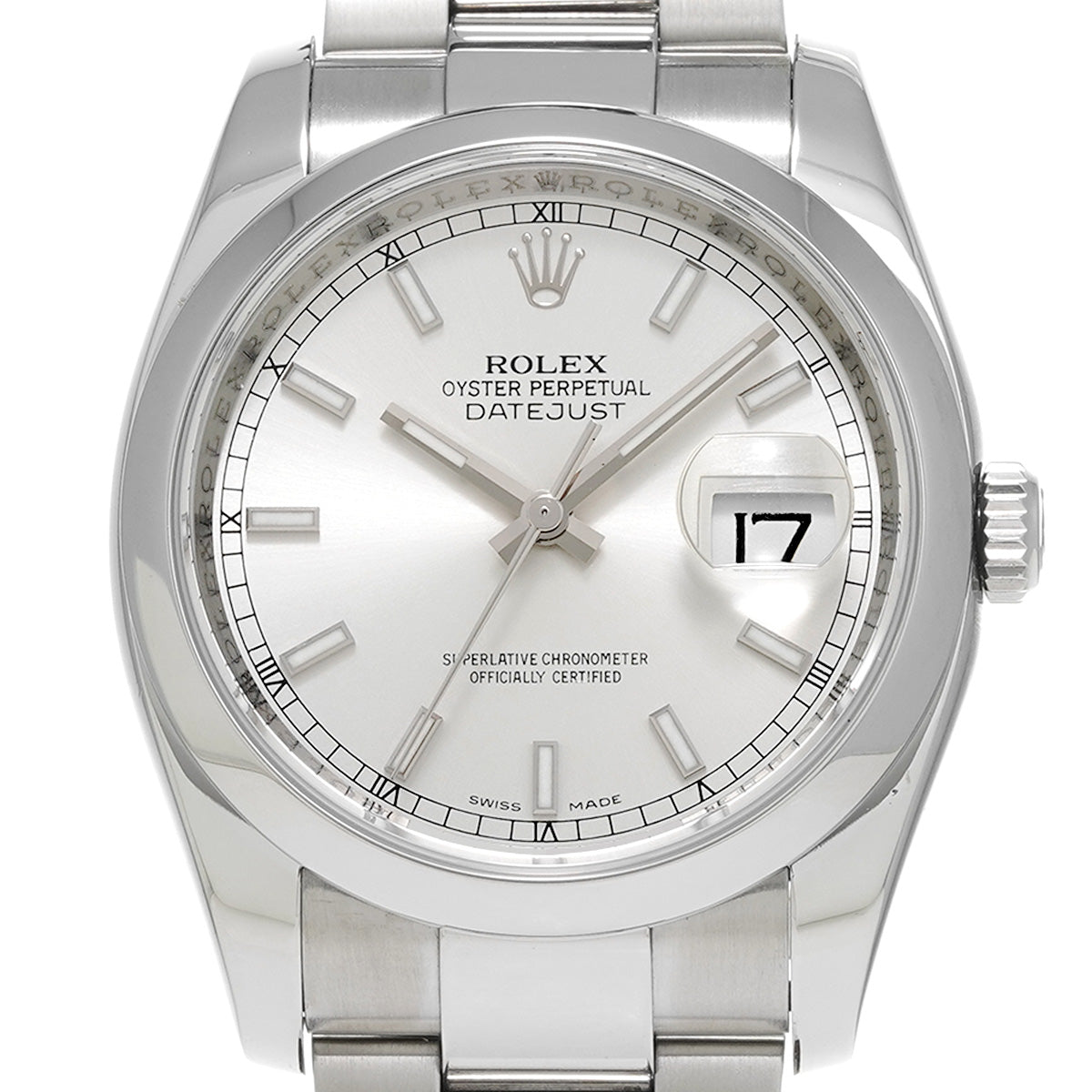 Datejust 116200 Random Serial Silver ROLEX Men's [Pre-owned].