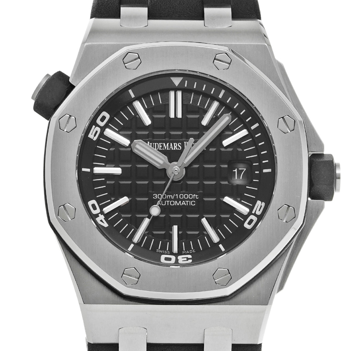Royal Oak Offshore Diver 15710ST.OO.A002CA.01 Black AUDEMARS PIGUET Men's [Pre-owned]