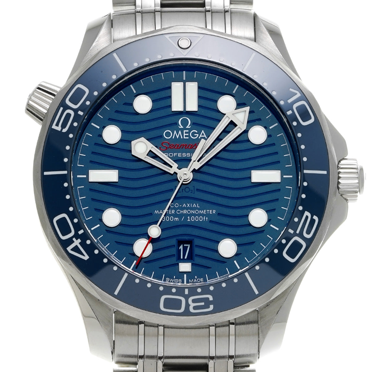 Seamaster Diver 300 Co-Axial Master Chronometer 210.30.42.20.03.001 Blue OMEGA Mens [Pre-Owned].