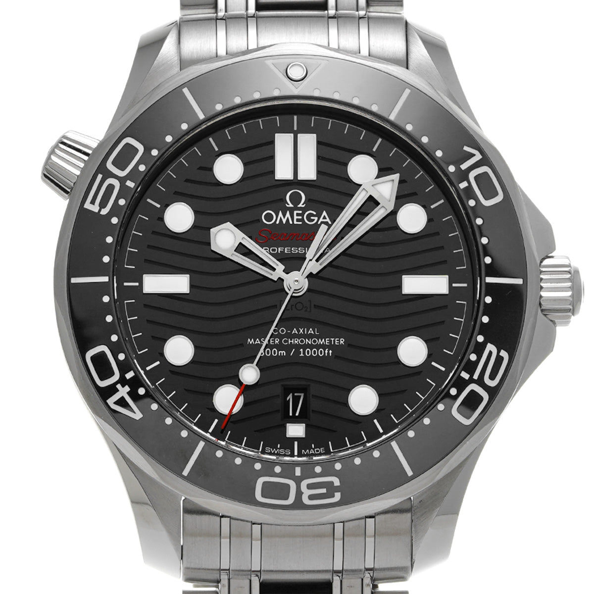 Seamaster Diver 300 Co-Axial Master Chronometer 210.30.42.20.01.001 Black OMEGA Men's [Pre-Owned].