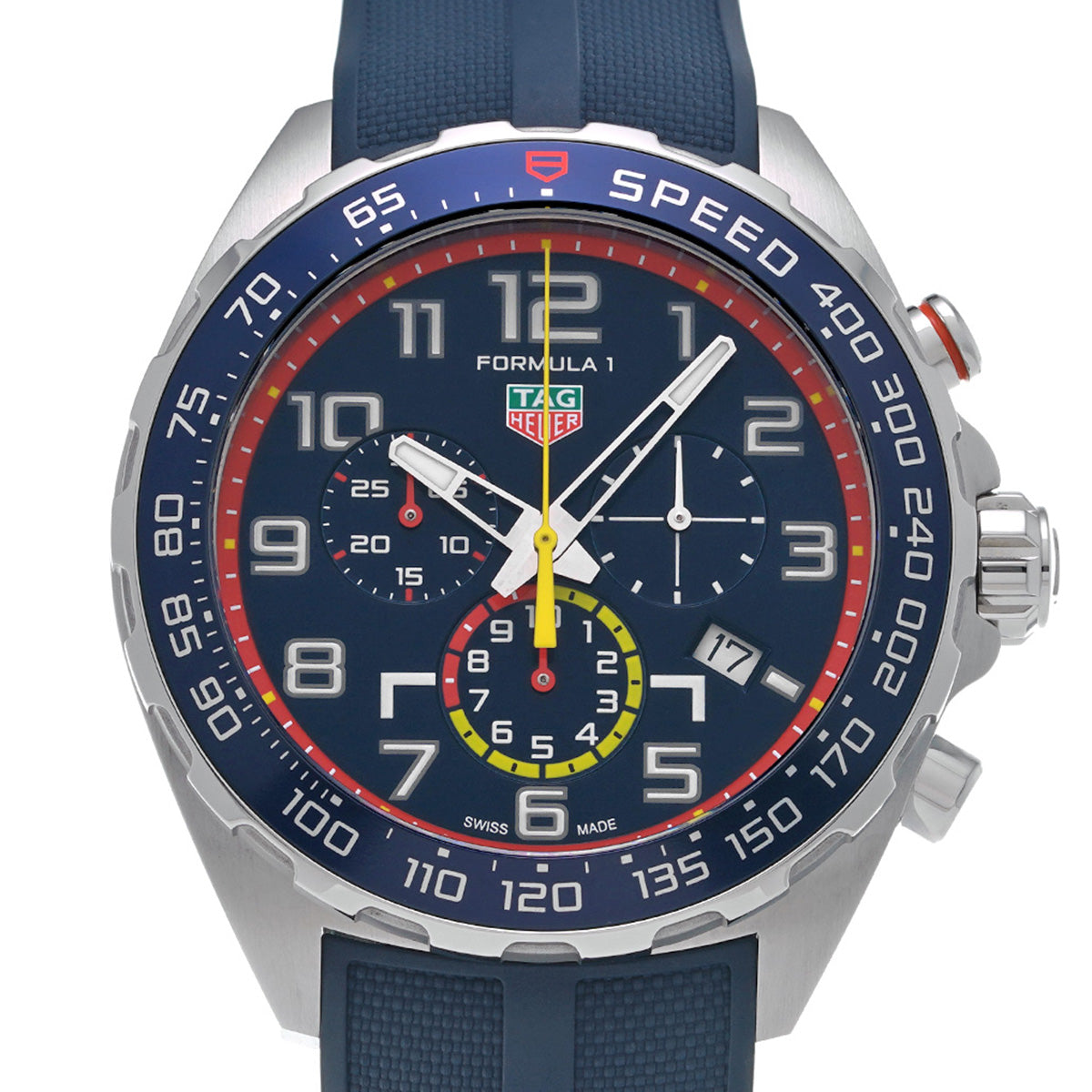 Formula 1 Quartz Chronograph Red Bull Racing CAZ101AL.FT8052 Blue TAG HEUER Mens [Pre-Owned]