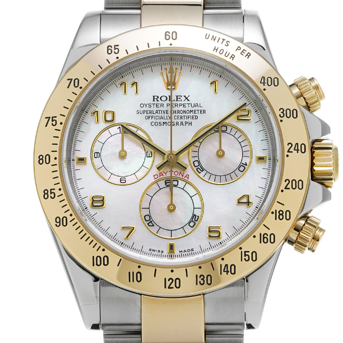 Cosmograph Daytona 116523NA F No. (manufactured around 2003) White MOP ROLEX Men's [Pre-Owned].