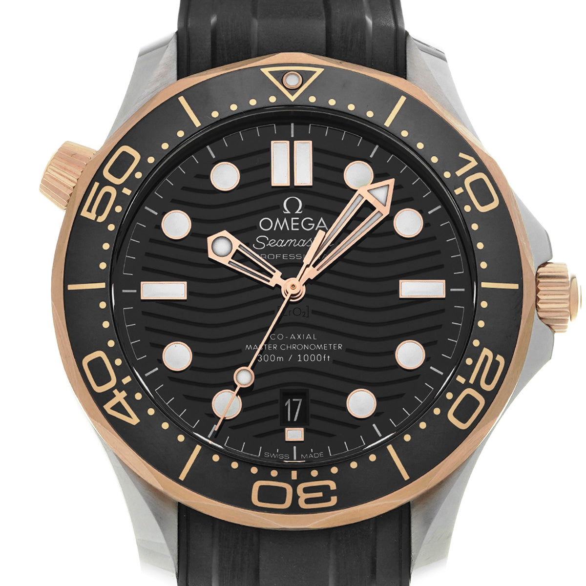 Seamaster Diver 300 Co-Axial Master Chronometer 210.22.42.20.01.002 Black OMEGA Men's [Pre-Owned].