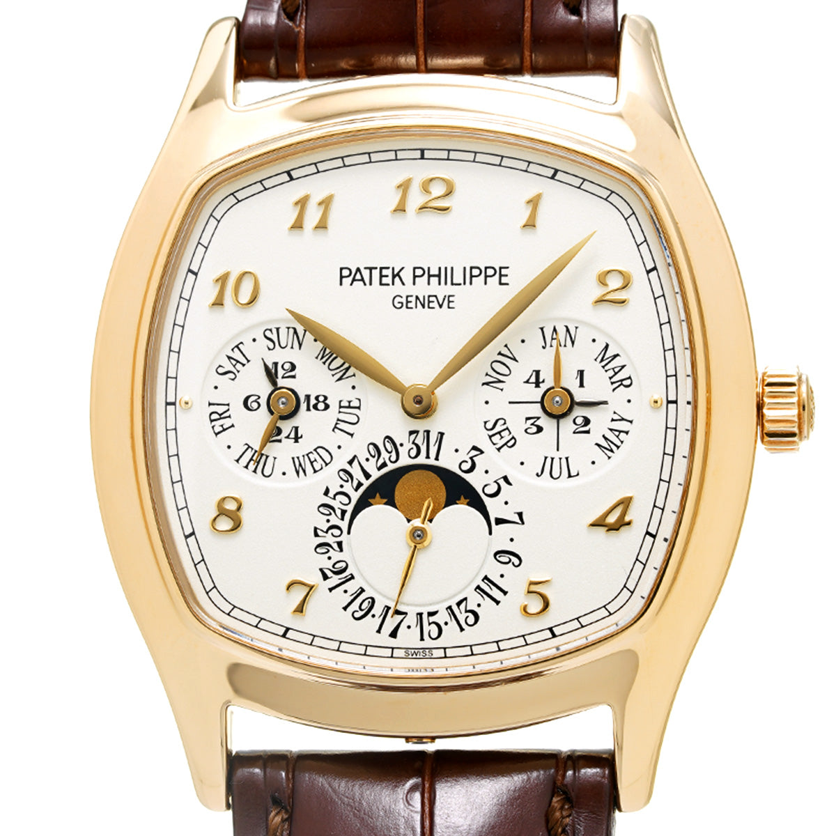 Grande Complication Perpetual Calendar 5940J-001 Silver PATEK PHILIPPE Men's [Pre-Owned].