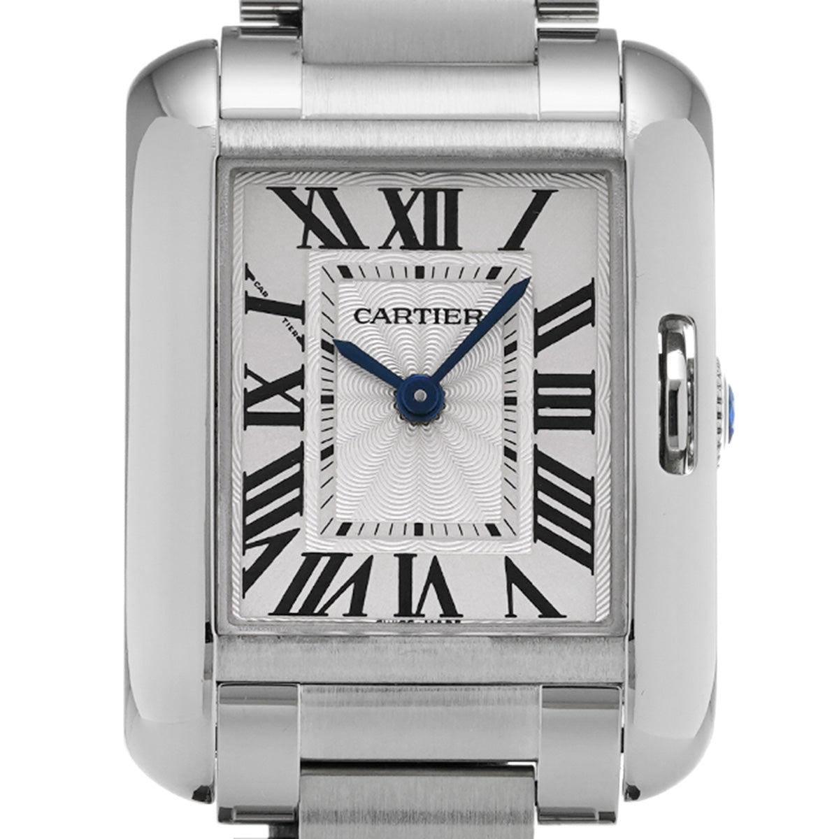 Tank Anglaise SM W5310022 Silver CARTIER Ladies [Pre-owned]