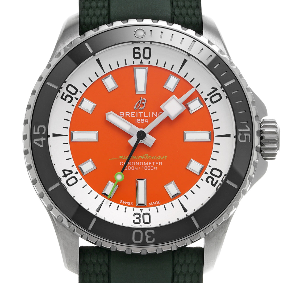 Super Ocean Automatic 42 Kelly Slater Limited Edition Limited to 1000 pieces A173751A1O1S1 Orange BREITLING Men's [Pre-Owned].