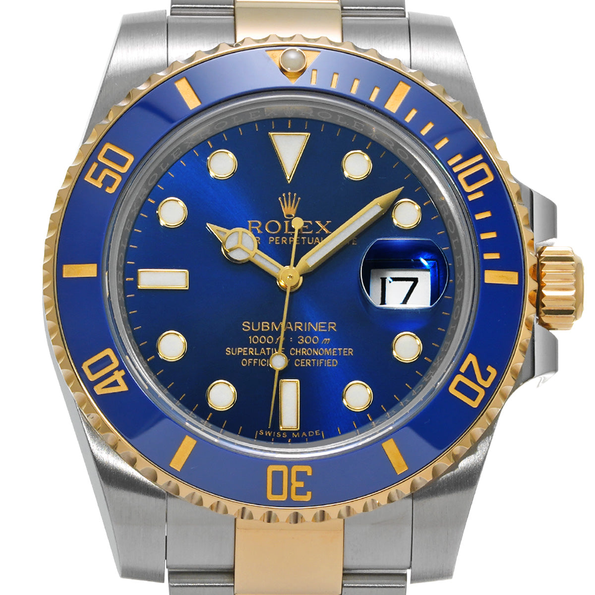 Submariner Date 116613LB Random Serial Blue ROLEX Men's [Pre-Owned].