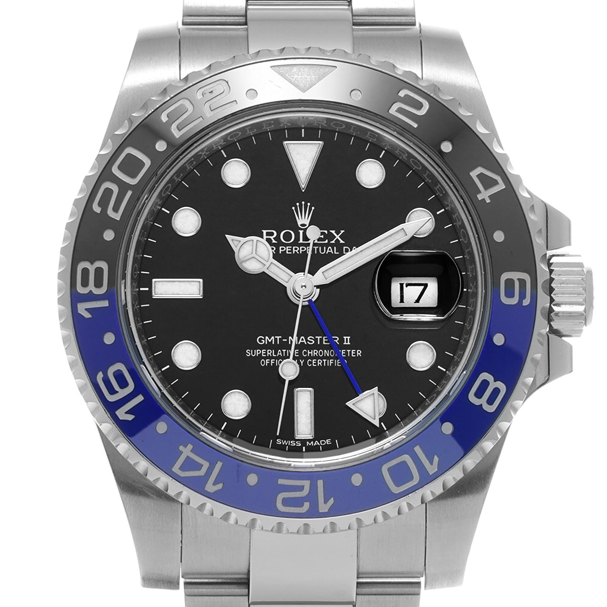 GMT Master II 116710BLNR Random Serial Black ROLEX Men's [Pre-Owned].