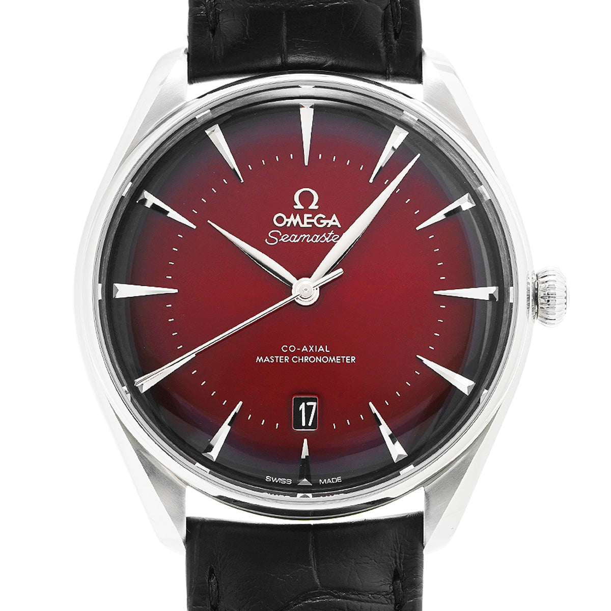 Seamaster Boutique Edition Co-Axial Master Chronometer 511.13.40.20.11.002 Burgundy OMEGA Mens [Pre-owned]