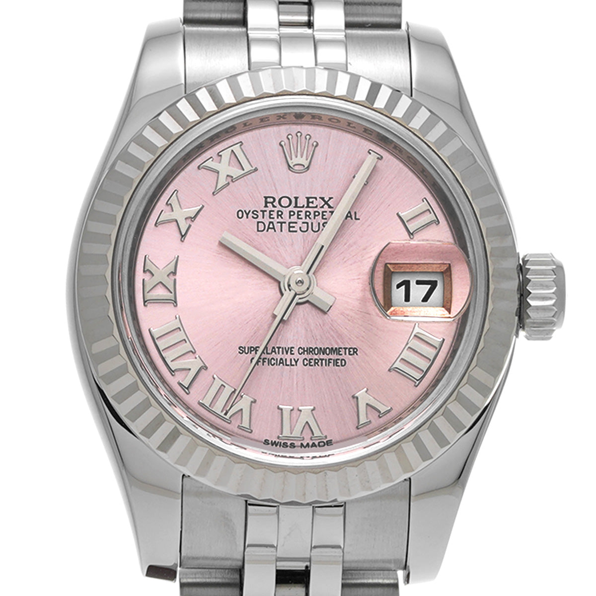 DATE JUST 179174 Random Serial Pink ROLEX Ladies [Pre-Owned].