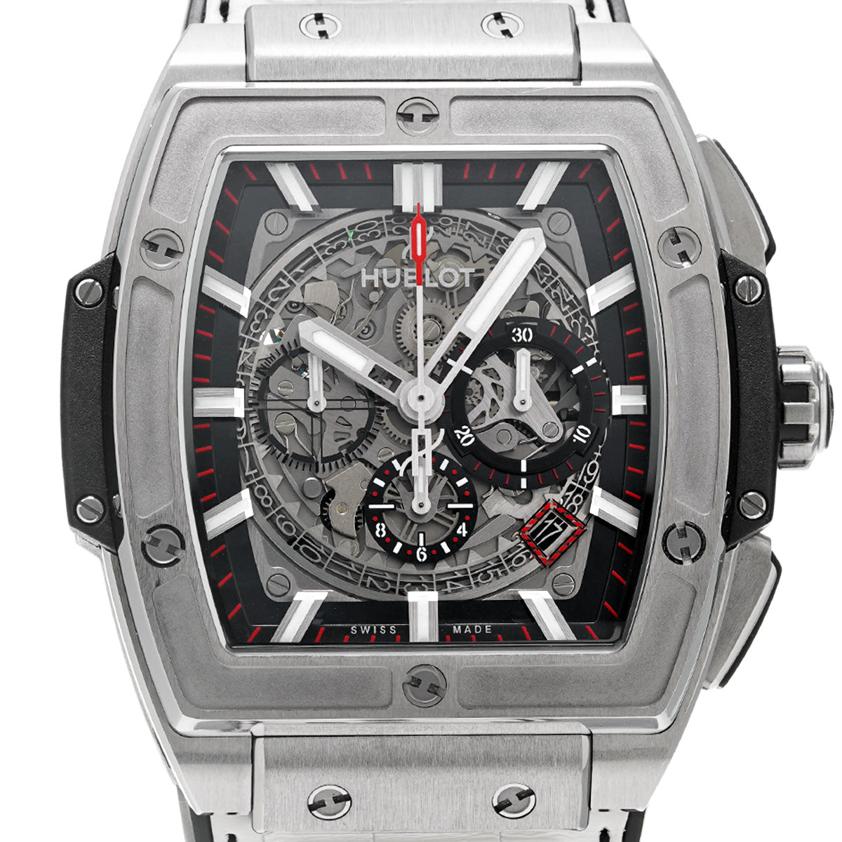 Spirit of Big Bang Titanium 601.NX.0173.LR Skeleton HUBLOT Men's [Pre-owned]