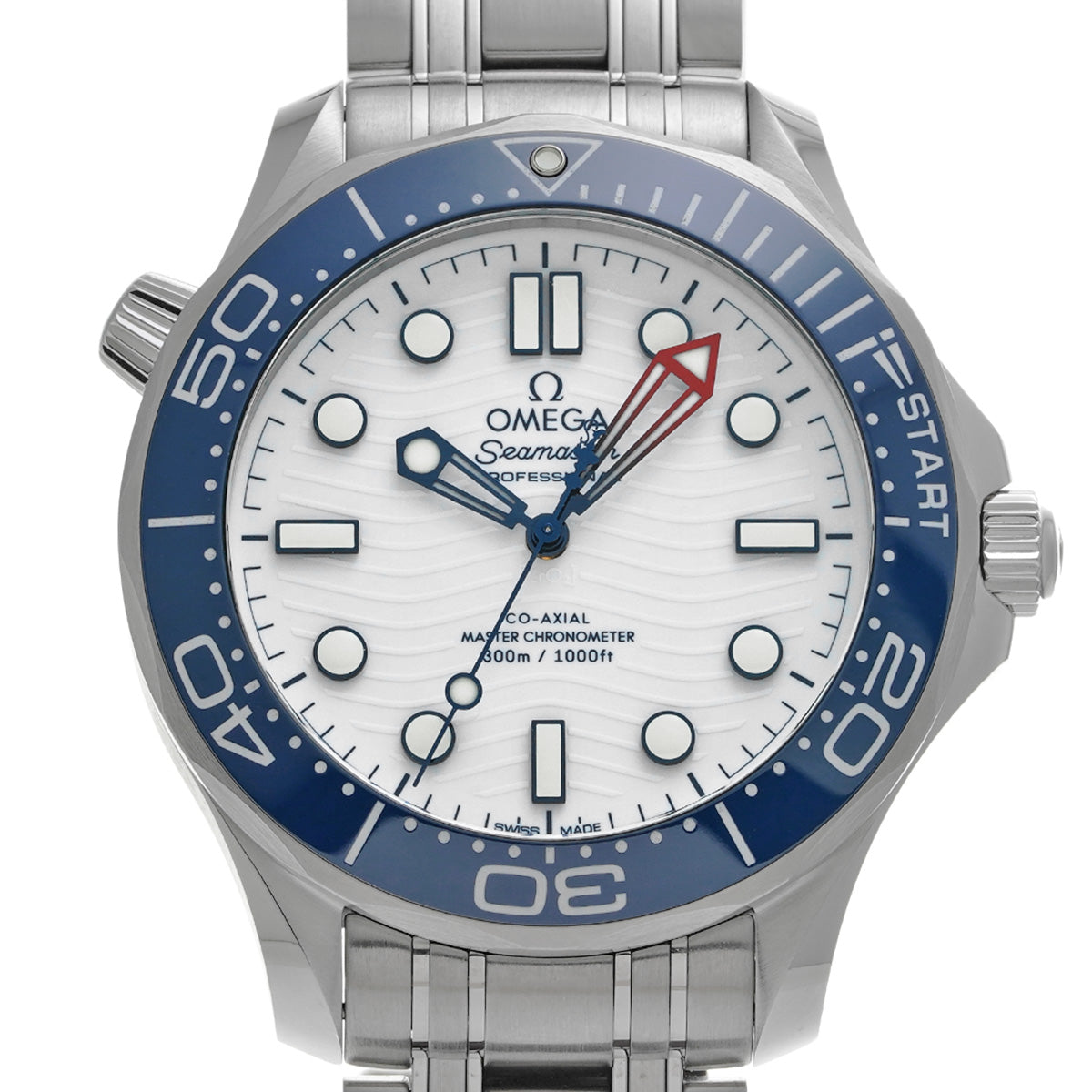 Seamaster Diver 300 America's Cup Co-Axial Master Chronometer 210.30.42.20.04.002 White OMEGA Men's [pre-owned]