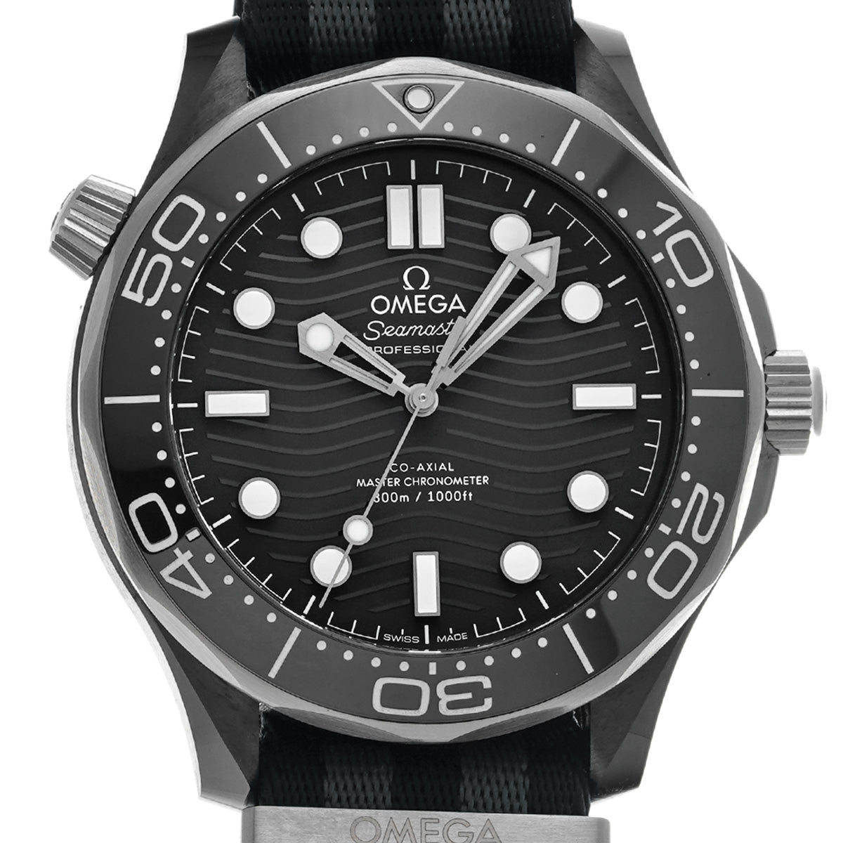 Seamaster Diver 300M Co-Axial Master Chronometer 210.92.44.20.01.002 Black OMEGA Men's [pre-owned]