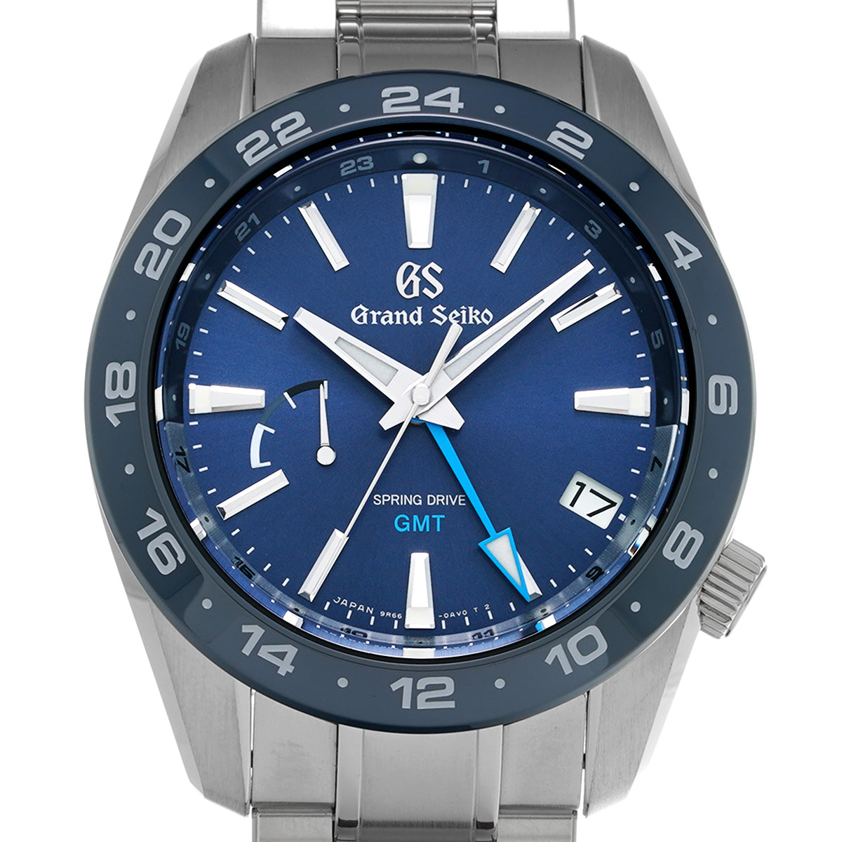 Sport Collection Spring Drive GMT SBGE255 Blue Grand Seiko Men's [Pre-Owned].