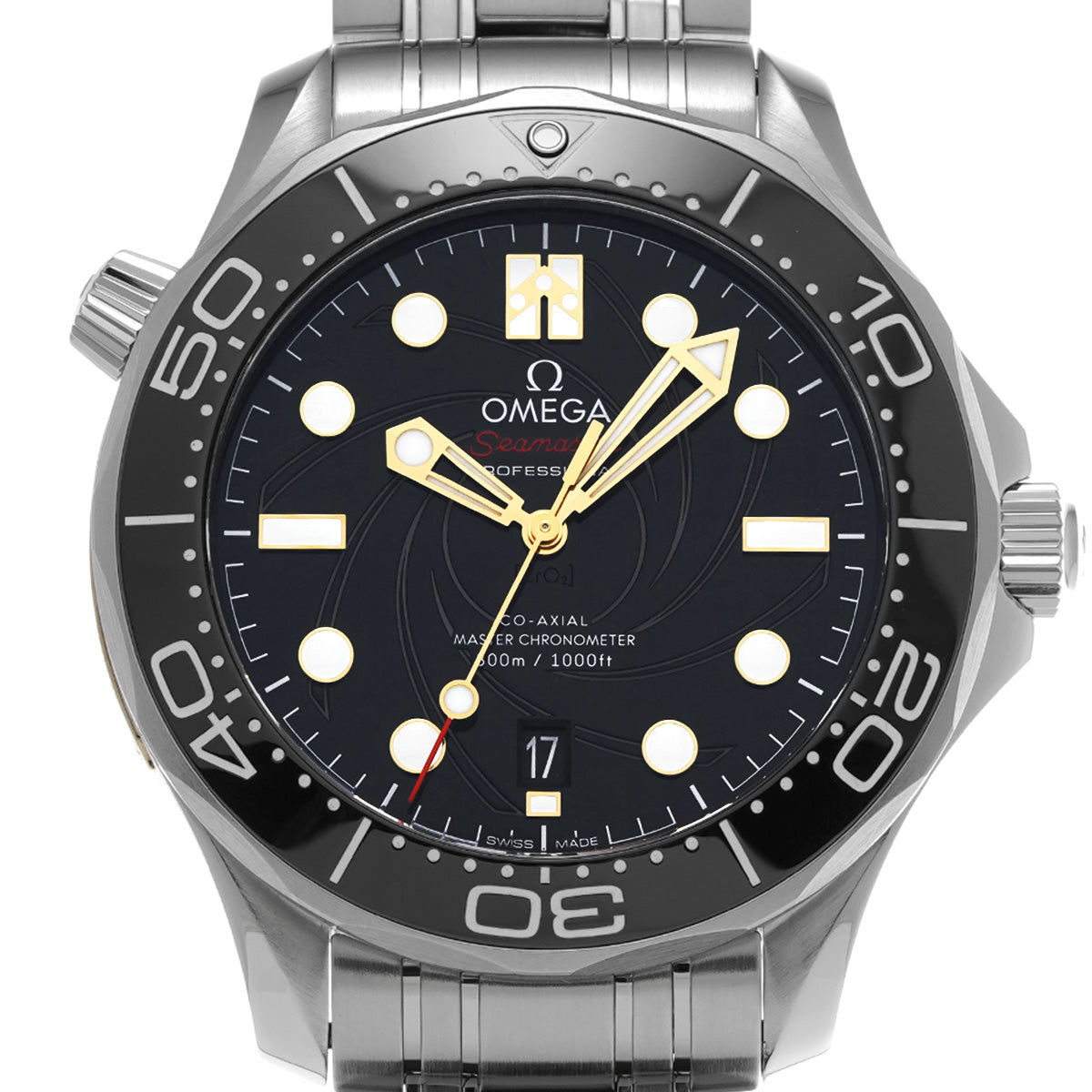 Seamaster Diver 300 Co-Axial Master Chronometer James Bond 210.22.42.20.01.004 Black OMEGA Men's [pre-owned]