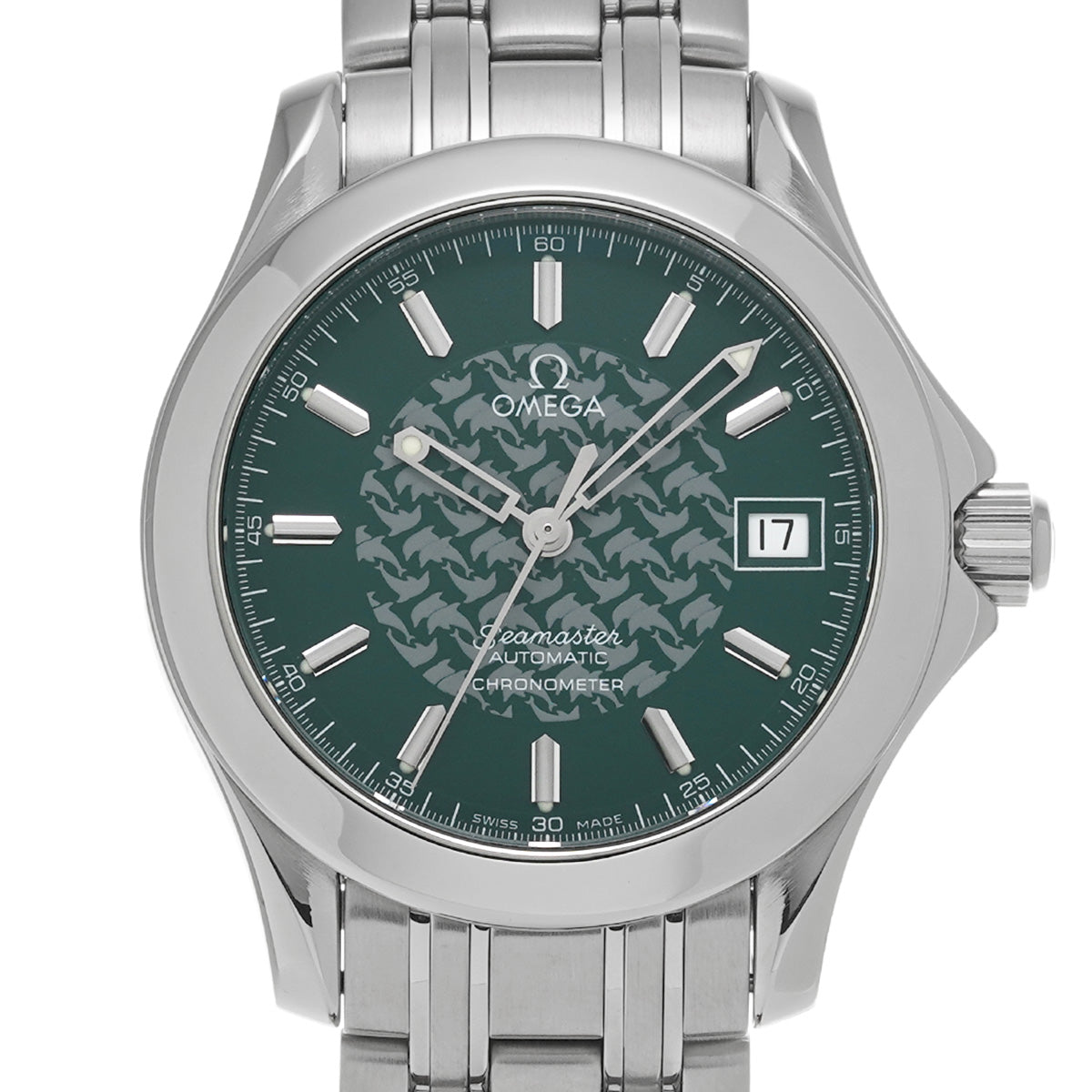 Seamaster 120 Jacques Mayol 1998 2506.70 Green OMEGA Men's [Pre-owned].