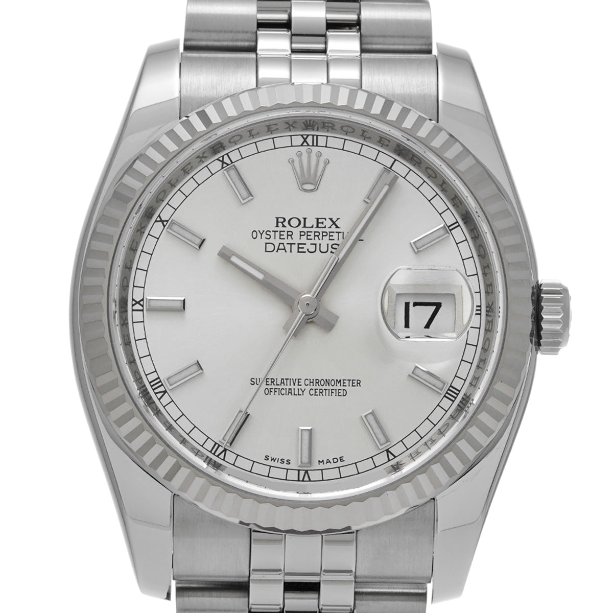 DATE JUST 116234 Random Serial Silver ROLEX Men's [Pre-owned].