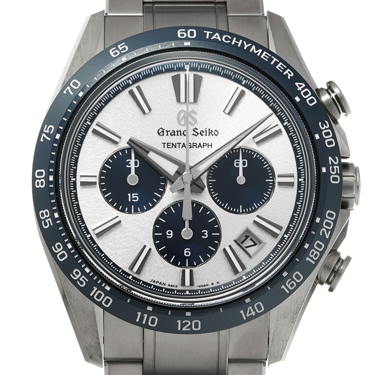 SLGC001 Evolution 9 Collection Tentograph Special Edition 2025 300 pieces Limited Silver/Blue Grand Seiko Men's [Pre-Owned].