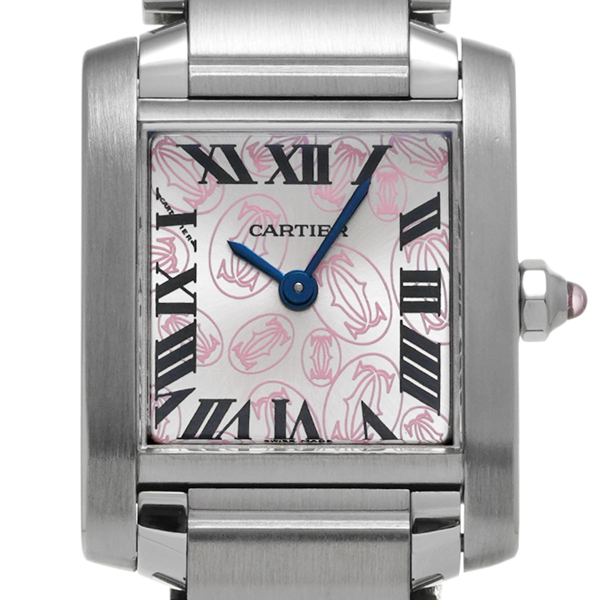 Tank Francaise SM W51031Q3 Silver CARTIER Ladies [Pre-owned]