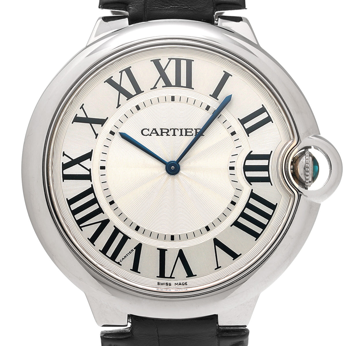 Ballon Bleu Extra Flat W6920055 Silver CARTIER Men's [Pre-Owned].