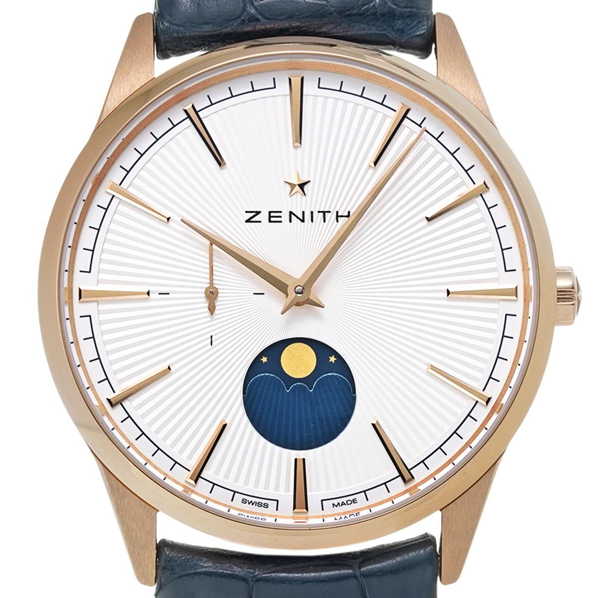 Elite Moonphase 18.3100.692/01.C922 Silver ZENITH Men's [Pre-Owned].