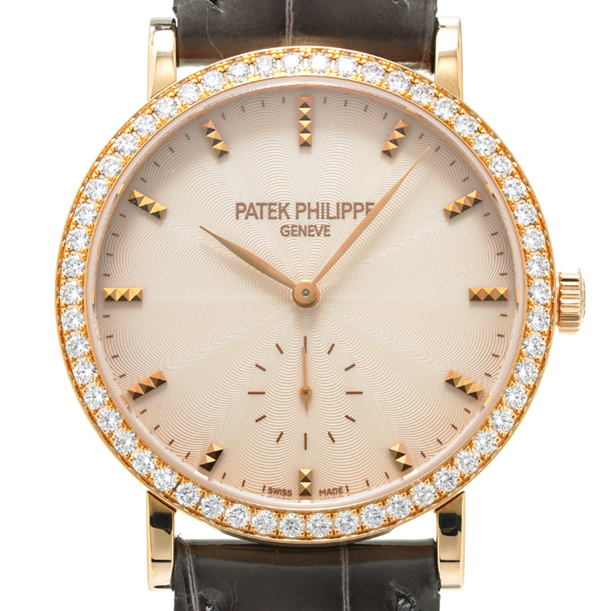 Calatrava 7120R-001 Ivory PATEK PHILIPPE Ladies [Pre-Owned].