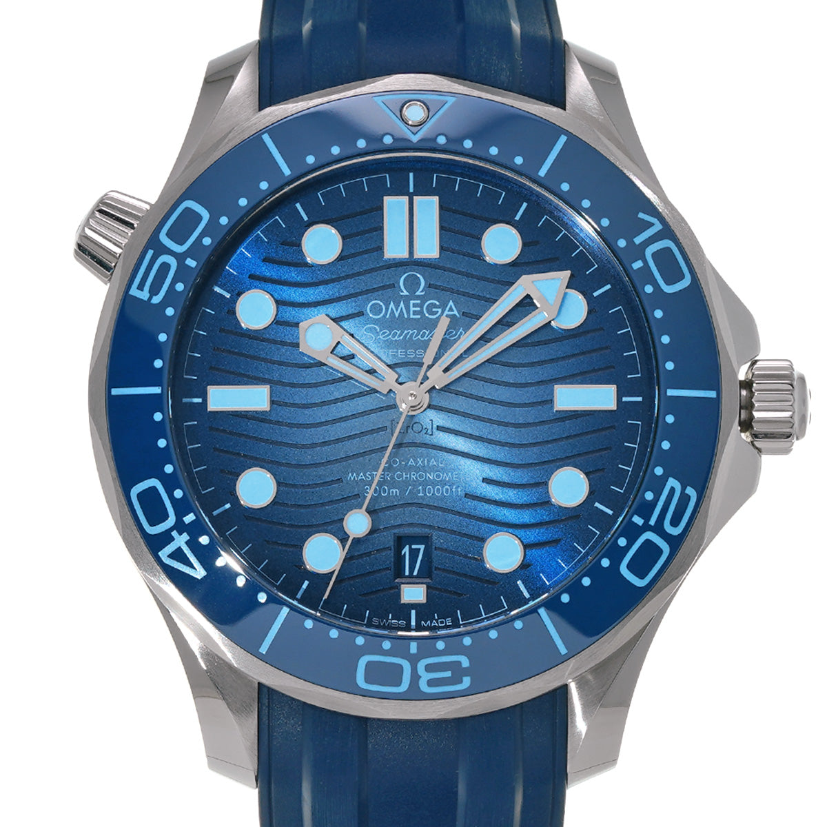 Seamaster Diver 300 Co-Axial Master Chronometer 210.32.42.20.03.002 Blue OMEGA Men's [Pre-Owned].