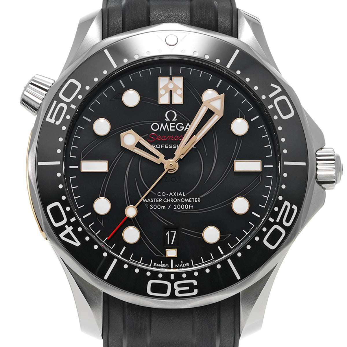 Seamaster Diver 300 Co-Axial Master Chronometer James Bond 210.22.42.20.01.004 Black OMEGA Men's [pre-owned]