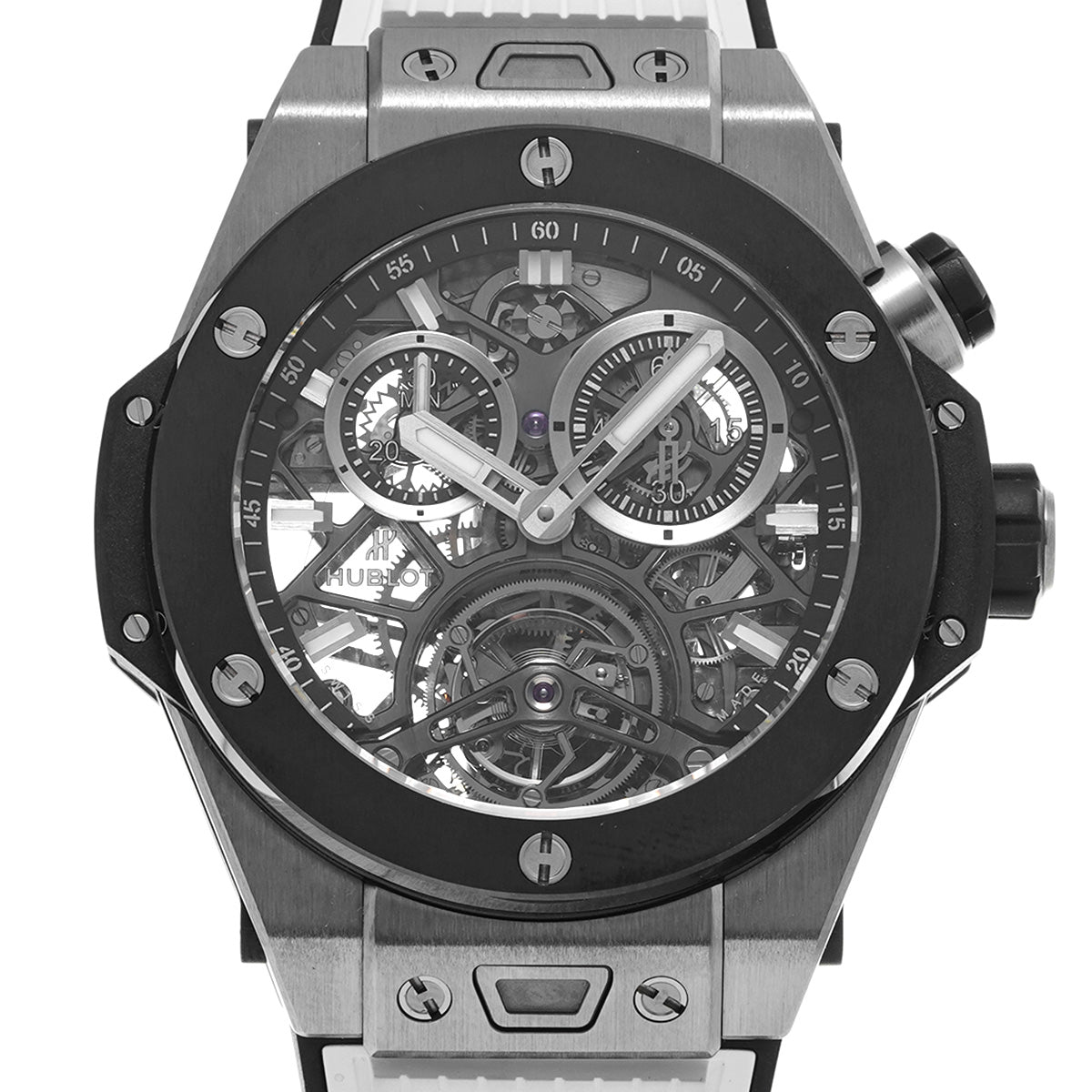 Big Bang Unico Chronograph Tourbillon Power Reserve 407.NM.0171.LR.YOS Skeleton HUBLOT Men's [Pre-owned]