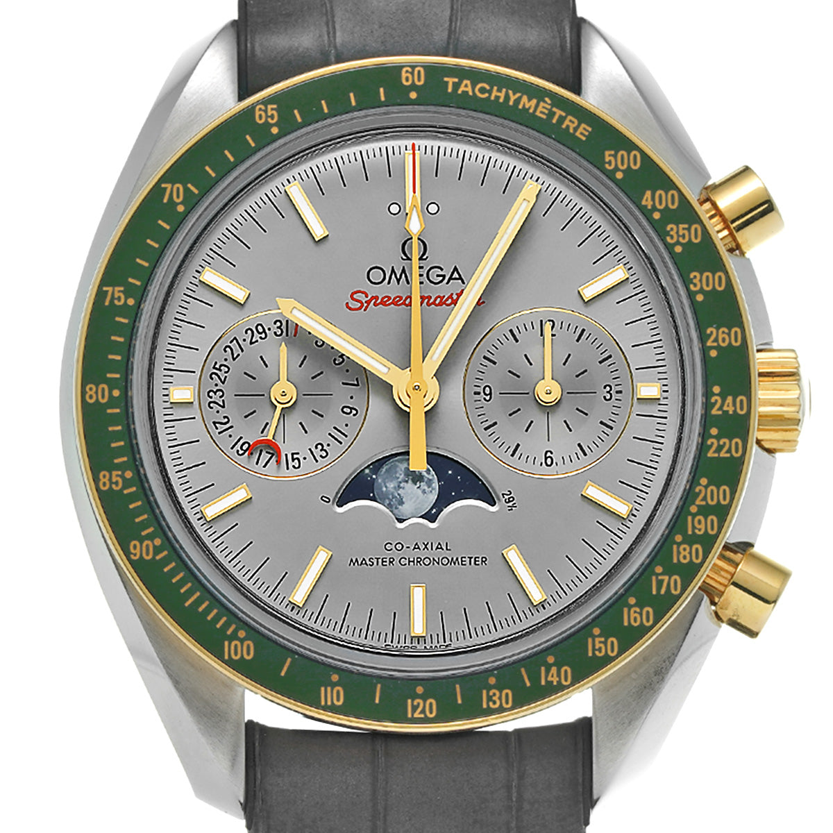 Speedmaster Co-Axial Master Chronometer Moonphase 304.23.44.52.06.001 Gray OMEGA Mens [Pre-Owned]