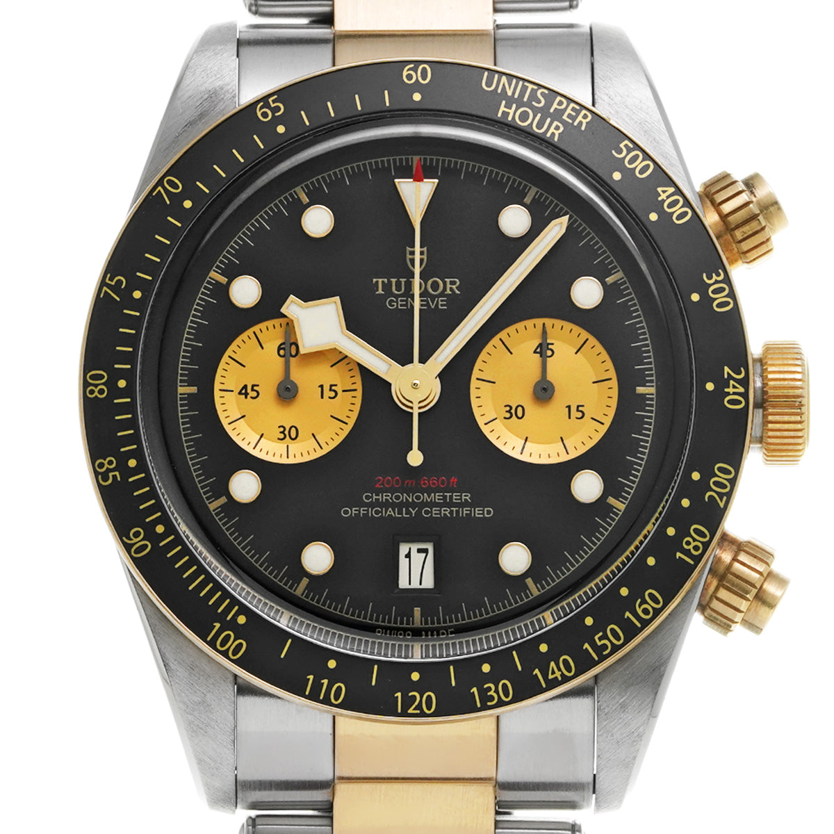Black Bay Chrono S&amp;G 79363N Black/Champagne TUDOR Men's [Pre-Owned].