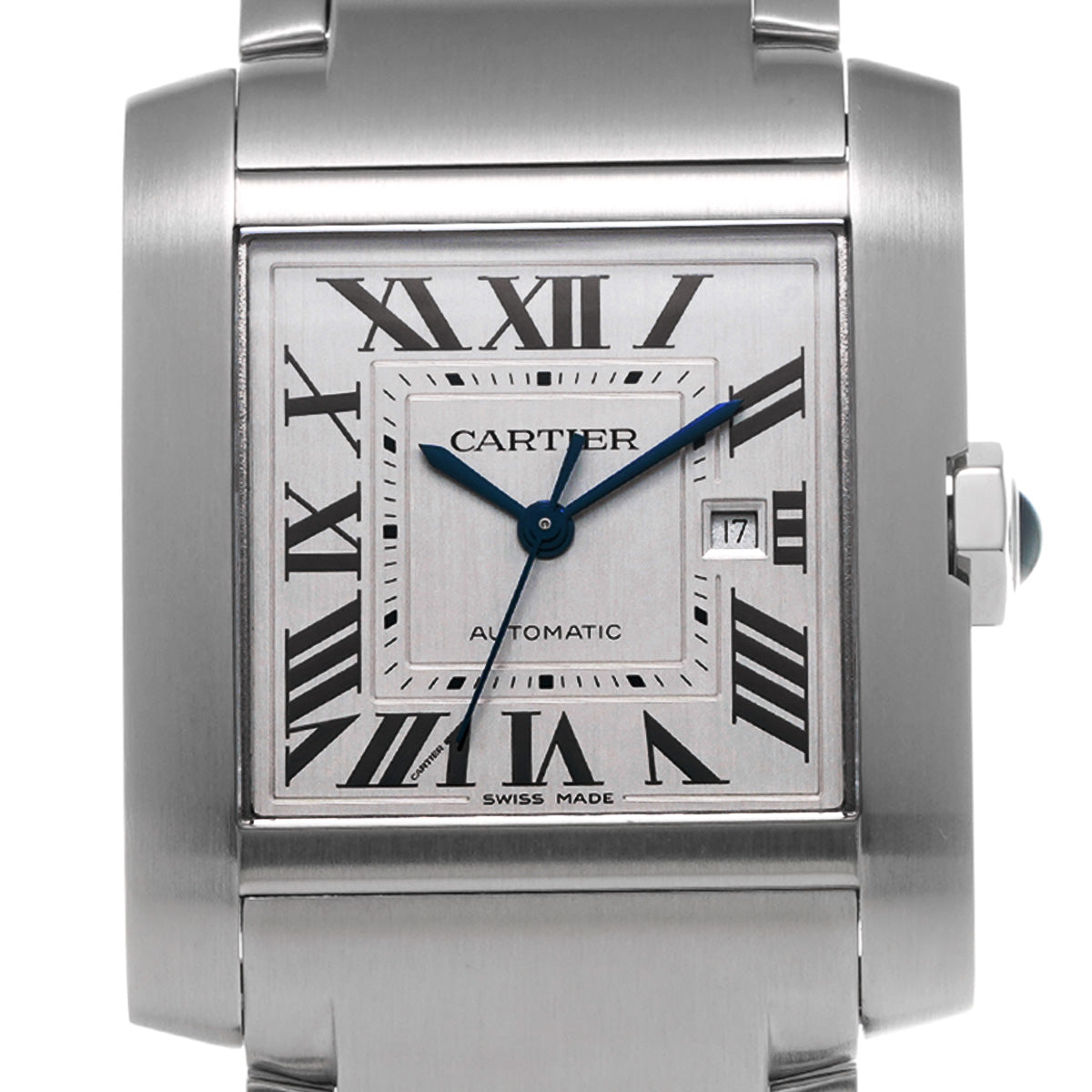 Tank Francaise LM WSTA0067 Silver CARTIER Men's [Pre-owned]