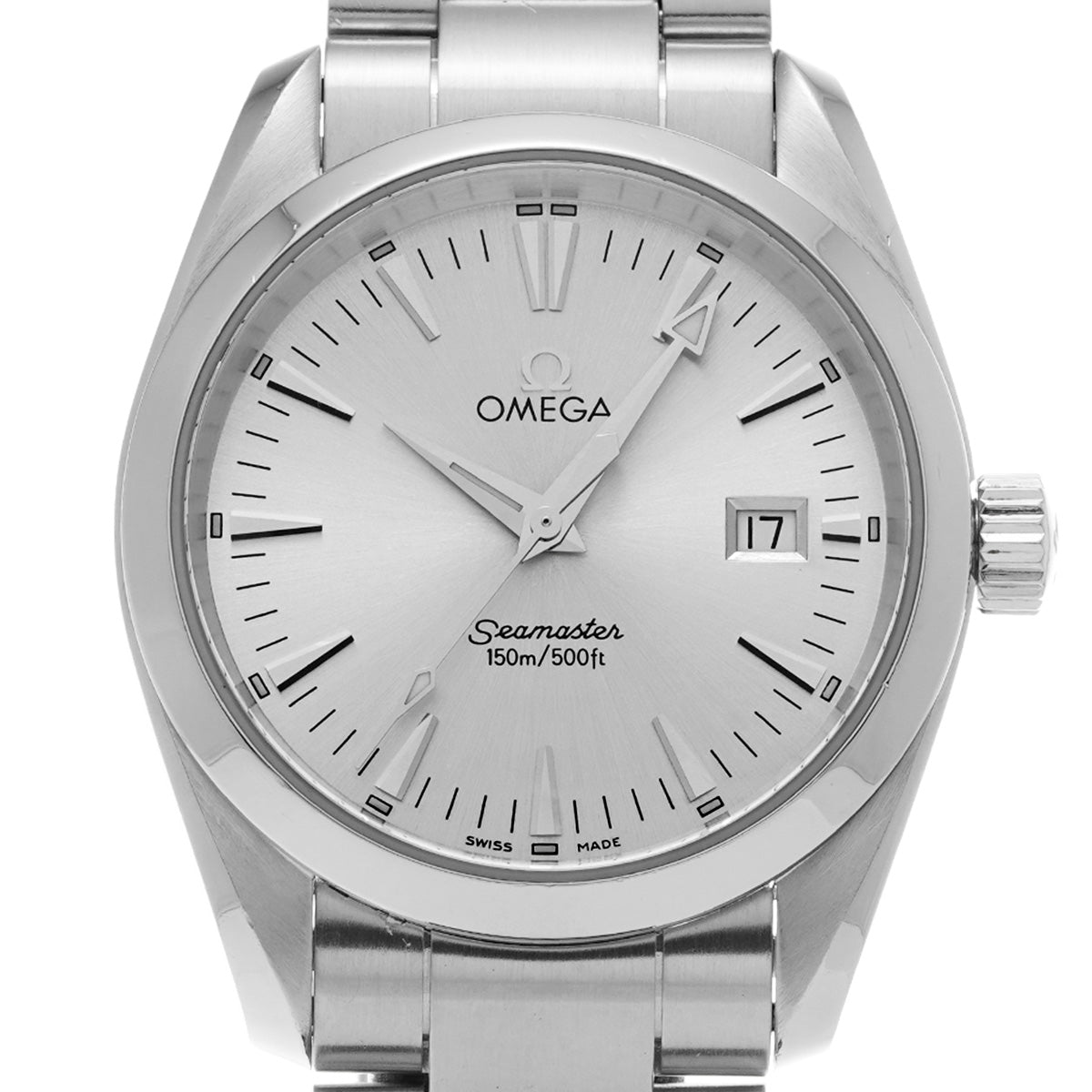 Seamaster Aqua Terra Quartz 2518.30 Silver OMEGA Men's [Pre-Owned].