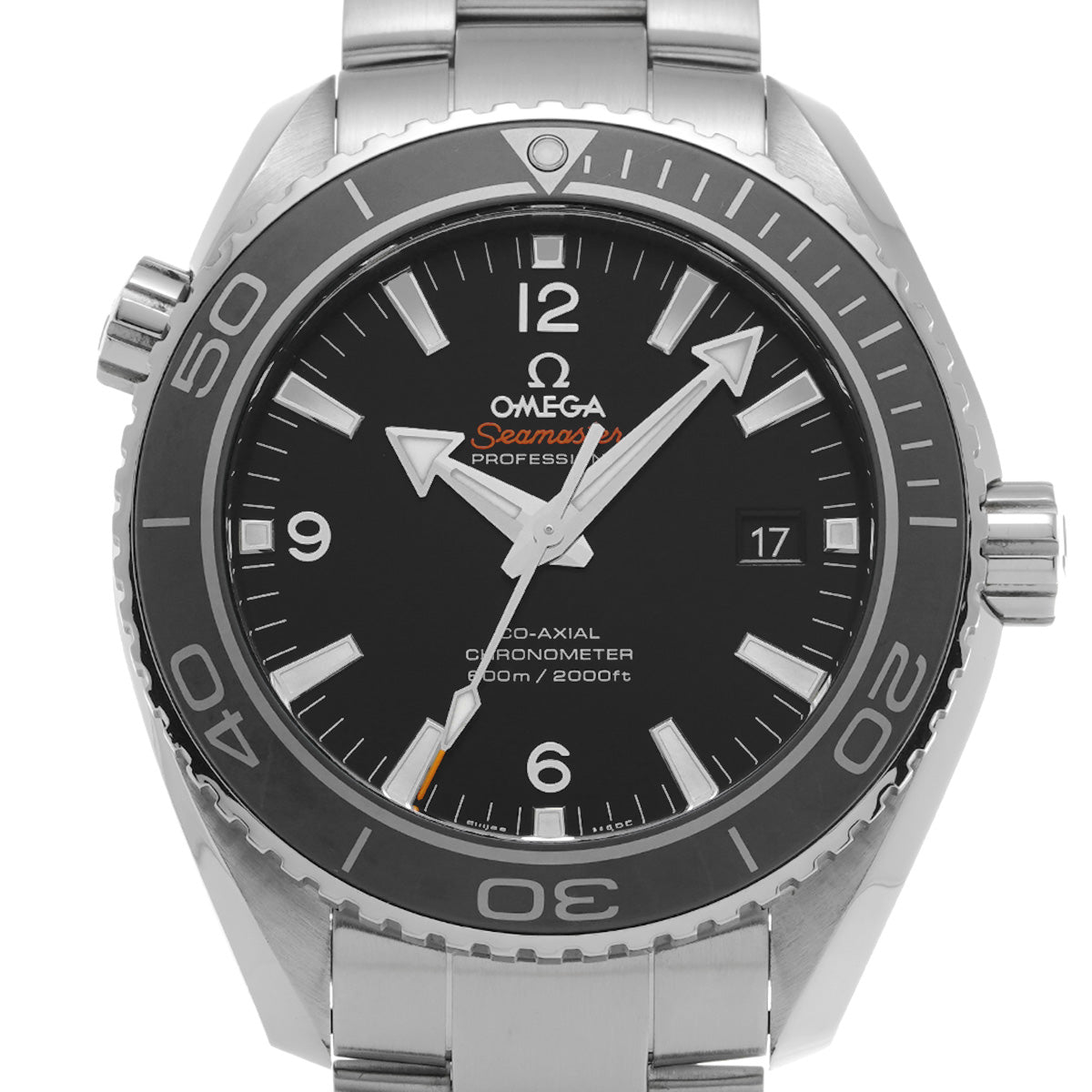 Seamaster Planet Ocean 600 Co-Axial 232.30.46.21.01.001 Black OMEGA Men's [Pre-Owned].