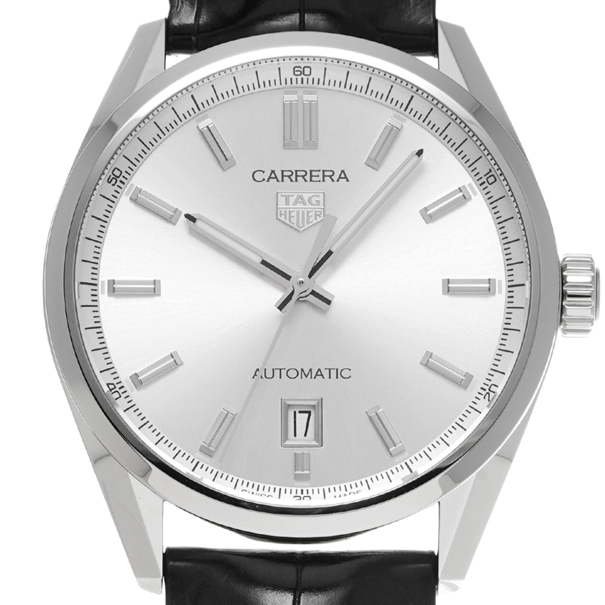 CARRERA Calibre 5 WBN2111.FC6505 Silver TAG HEUER Men's [Pre-Owned].