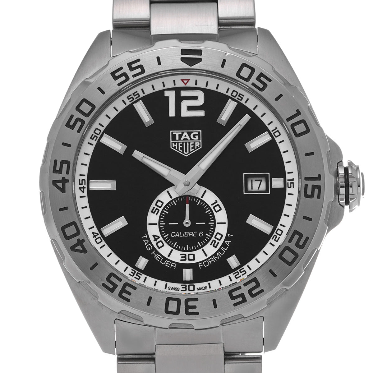 Formula 1 Calibre 6 WAZ2012.BA0842 Black TAG HEUER Men's [Pre-owned]