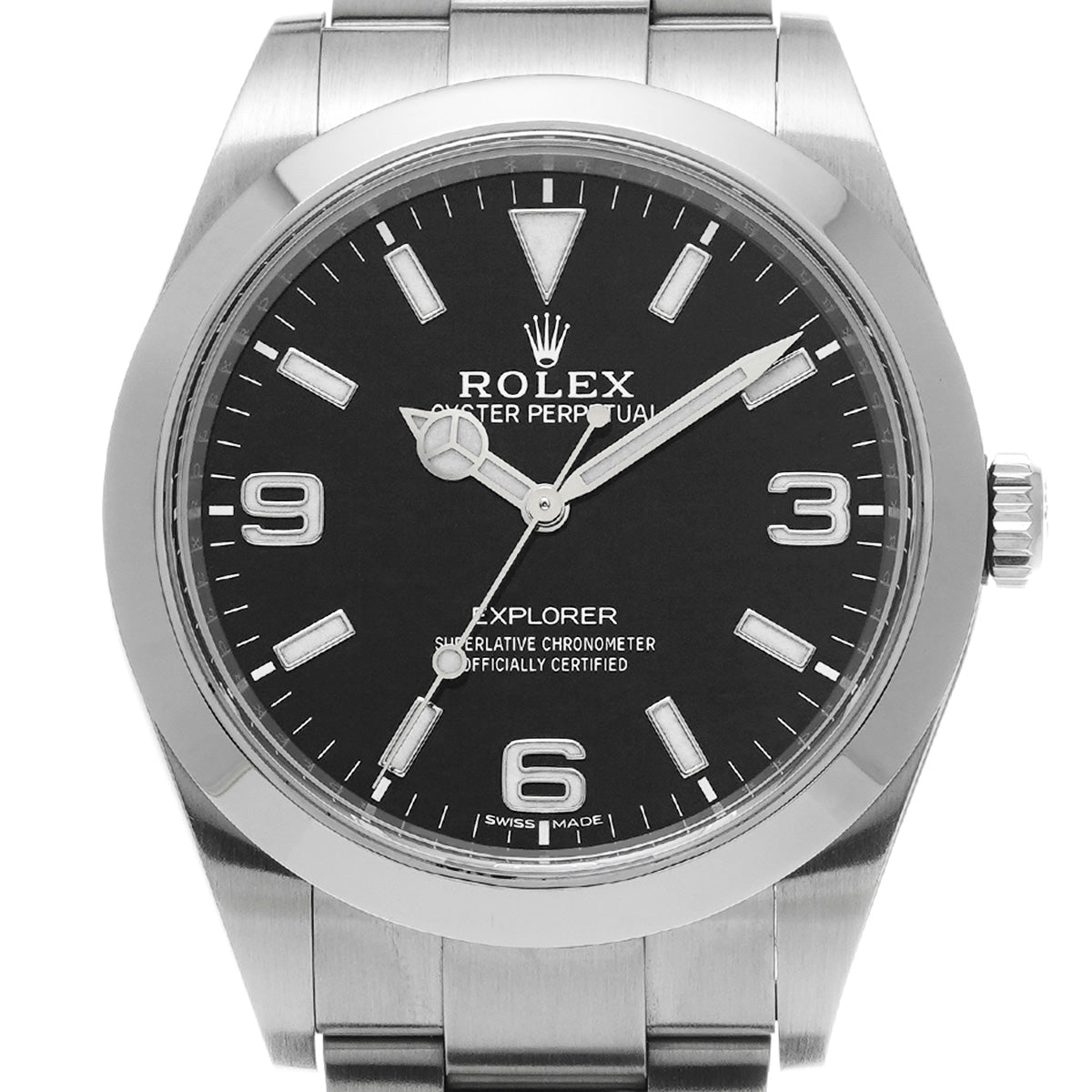 Explorer 214270 Random Serial Black ROLEX Men's [Pre-owned].