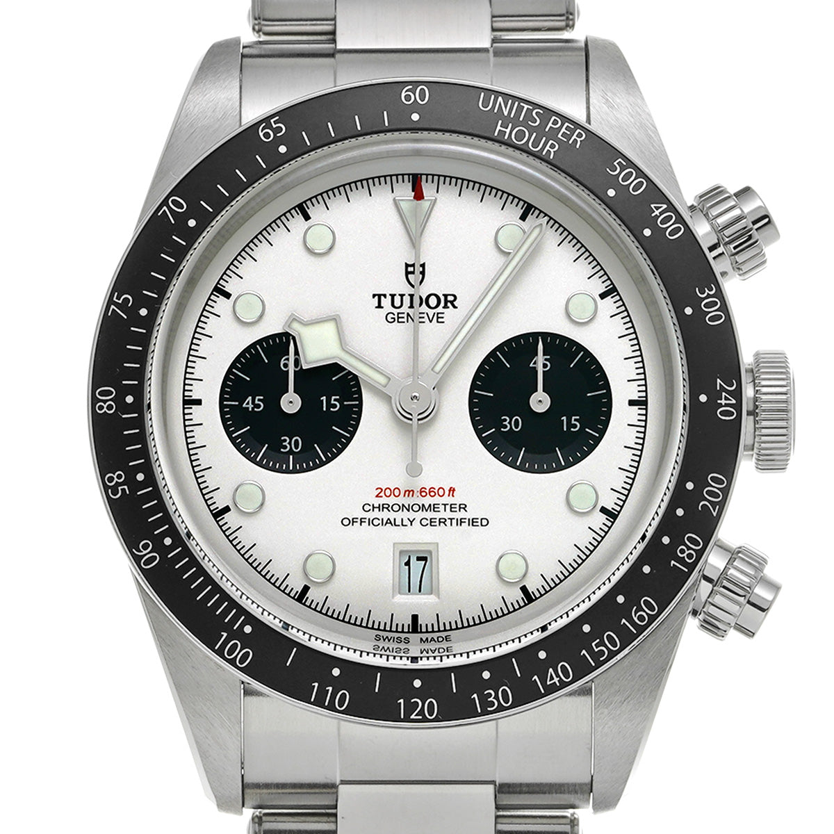 Black Bay Chrono 79360N White/Black TUDOR Men's [Pre-owned]