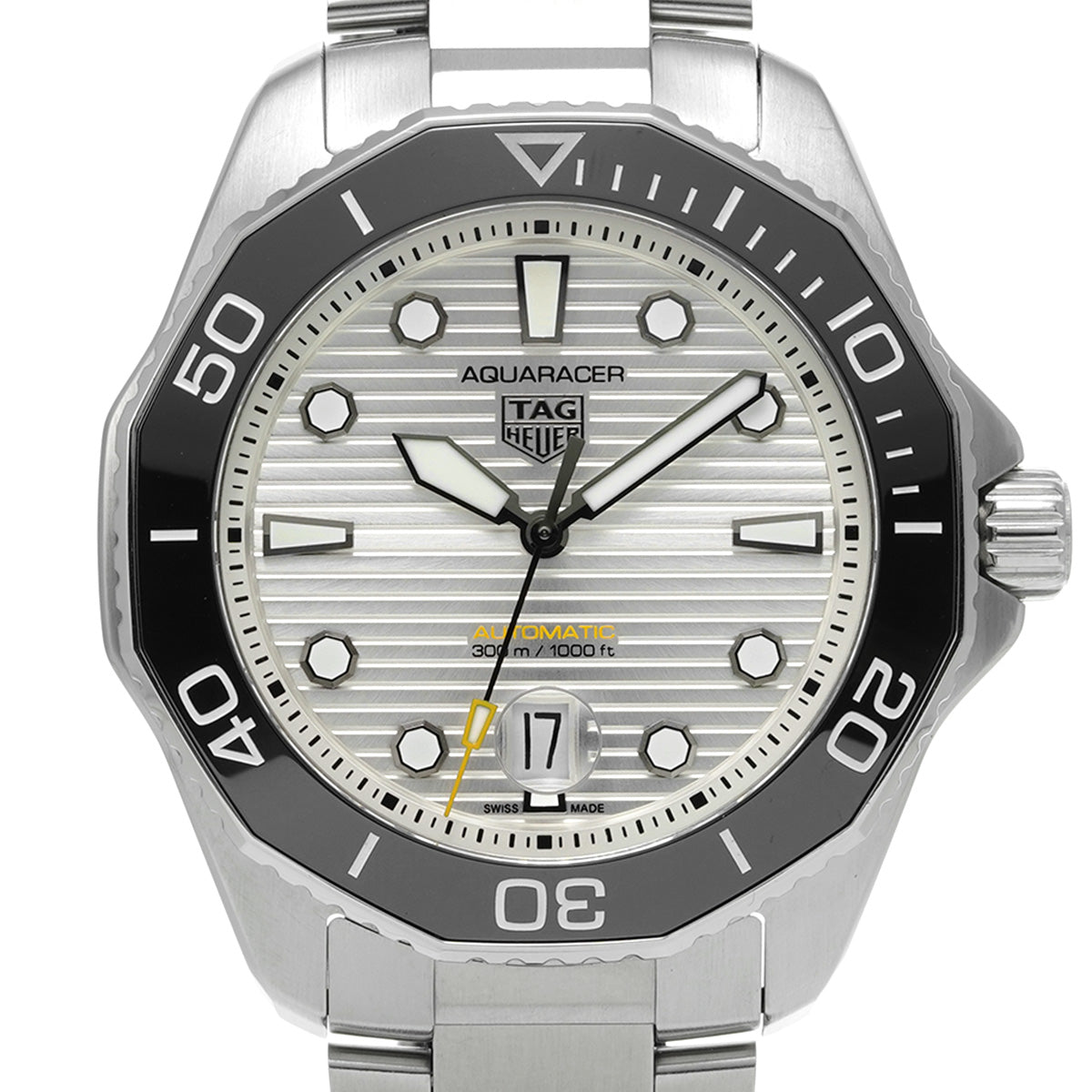 Aquaracer Professional 300 Calibre 5 WBP201C.BA0632 Silver TAG HEUER Men's [Pre-Owned].