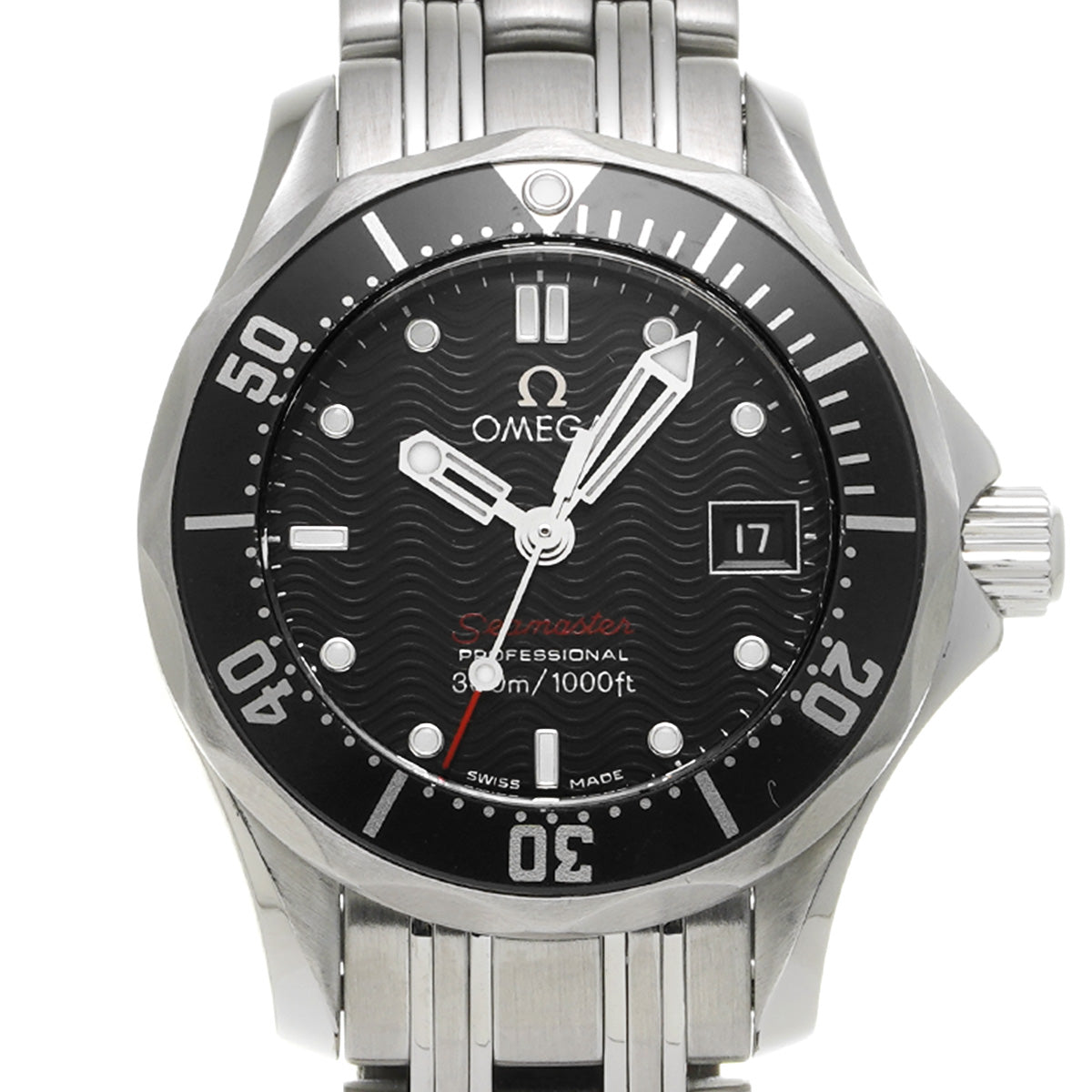 Seamaster Diver 300 212.30.28.61.01.001 Black OMEGA Ladies [Pre-owned]